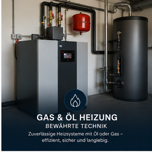 Gas- und Ölheizung