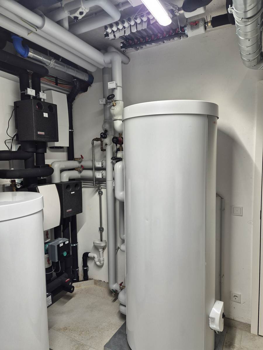 Weishaupt Boiler mit Speicher